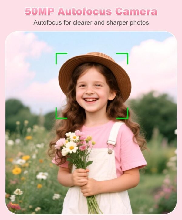 FHD 1080P Digital Camera with SD Card – Compact Point & Shoot for Everyday Photography - Image 3