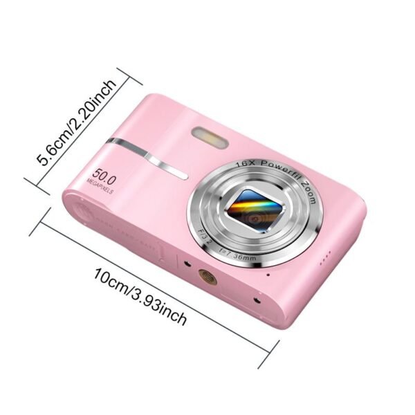 FHD 1080P Digital Camera with SD Card – Compact Point & Shoot for Everyday Photography - Image 4